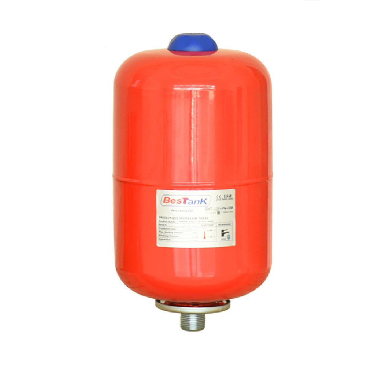 Expansion Tank for Heating System , designed according to PED - CE 97/23 EC