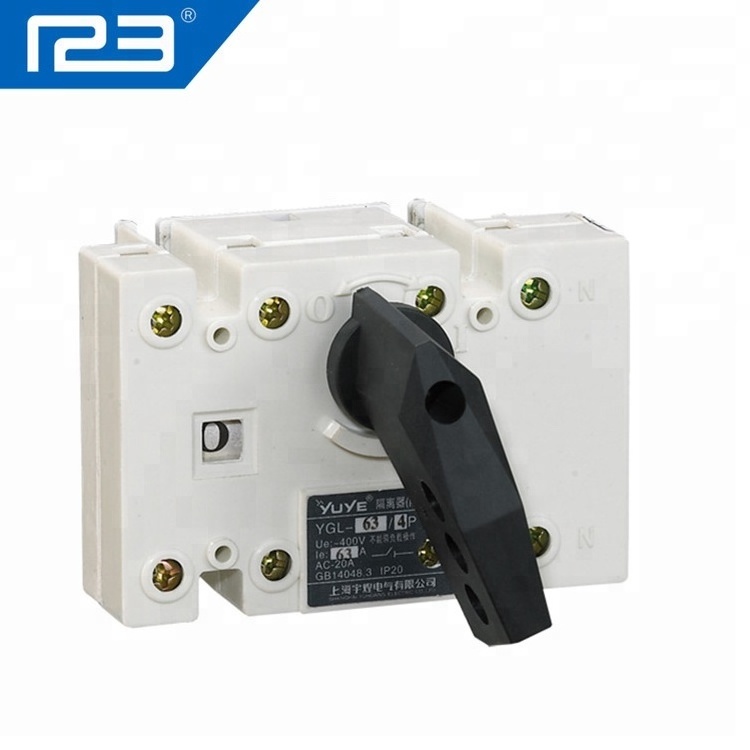 New type Hot sales YGL Load Disconnecting Switch 250A Four Pole AC Isolation Break Switch for Power System