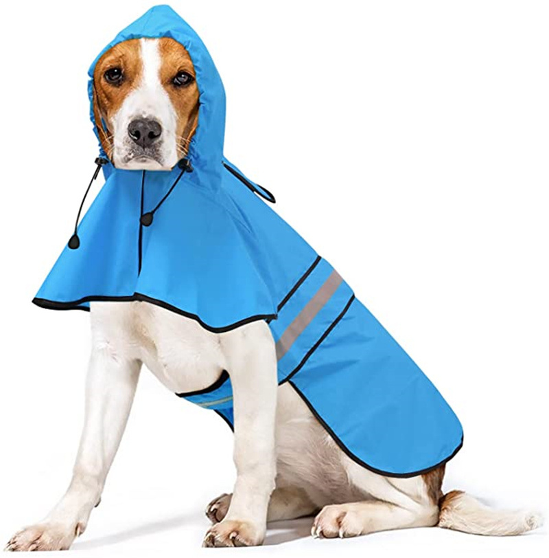 Pet Accessories Dog Raincoat Oem Custom Logo Cute Dog Raincoat Dog Hoodie Clothes Pet Christmas Raincoat