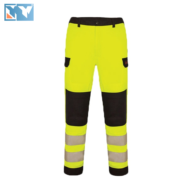 Factory Direct Fire Resistant Work Pants High Visibility Reflective Safety Trousers