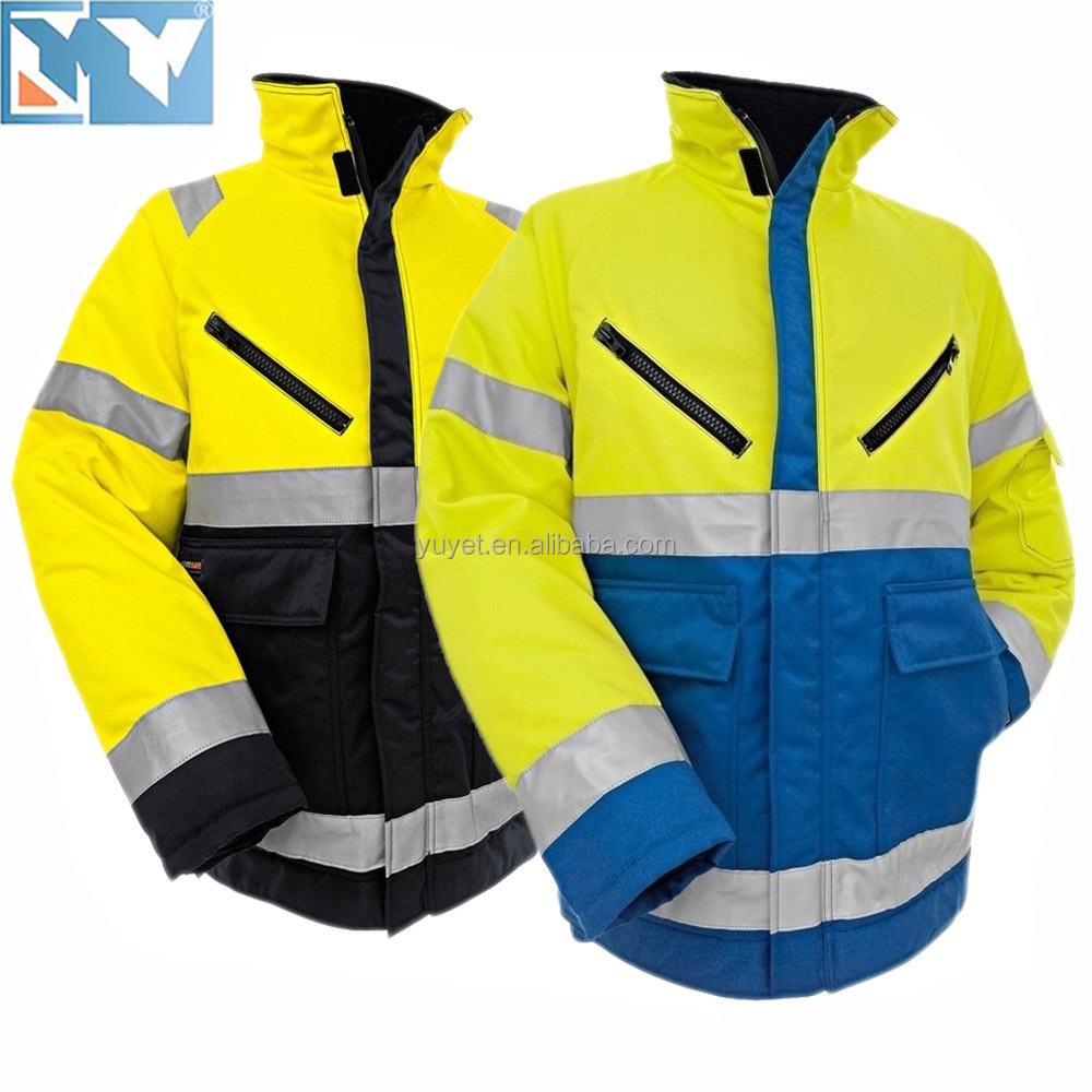 2024 best-selling raincoat, workwear, high visibility reflective winter rainproof jacket