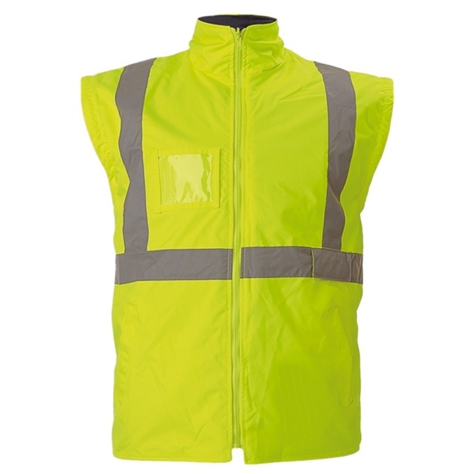 3m day/night reflective hi vis 5 in 1 reversible working jacket vest for construction workwear