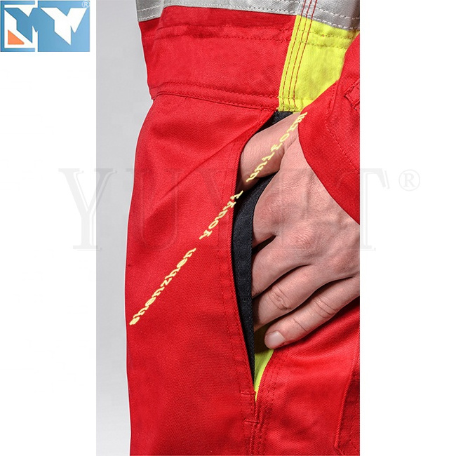 three colors UV protection frc flame resistant coverall clothing bolier suit for offshore welding workwear