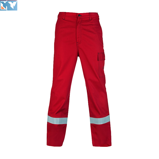 Factory Direct Fire Resistant Work Pants High Visibility Reflective Safety Trousers