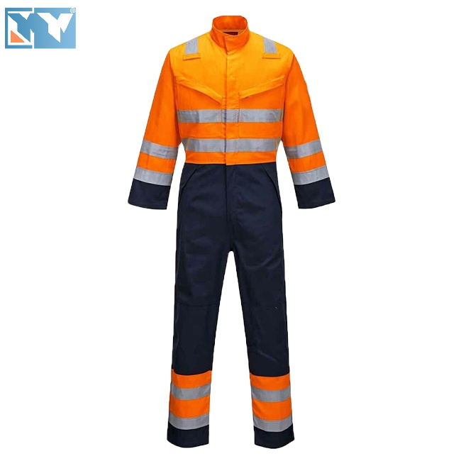 Factory Price Cheap Fire Retardant Coverall Highly Visible Water Proof Safety Coveralls fr Clothing Wholesale