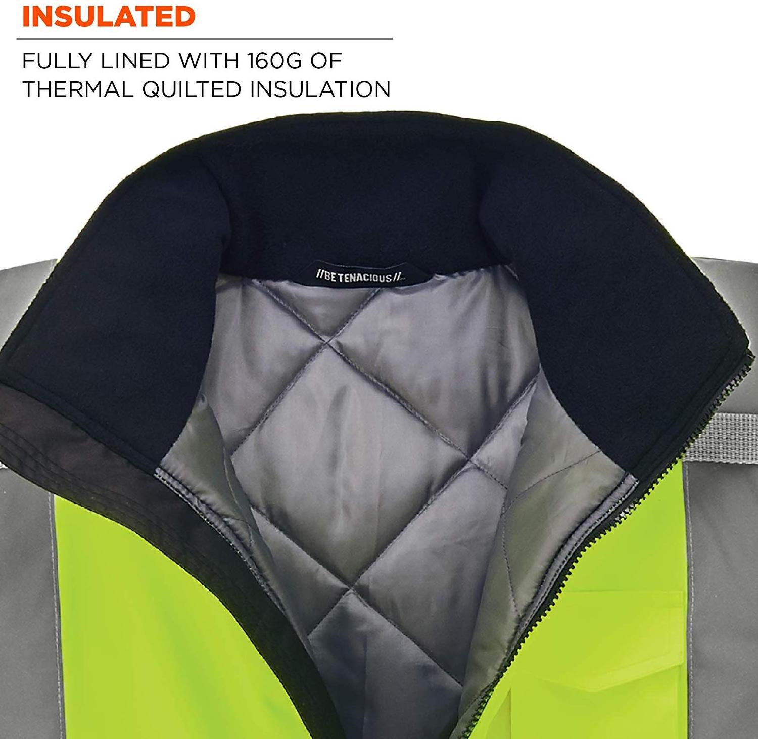 Factory Outlet Affordable Men's Ladies Hi Vis Reflective 100% Oxford Hooded Waterproof Jacket