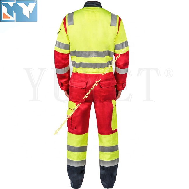 three colors UV protection frc flame resistant coverall clothing bolier suit for offshore welding workwear