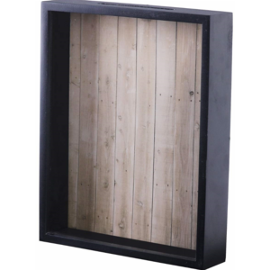 Custom Black Wooden Top Loading 3d deep frame shadow box