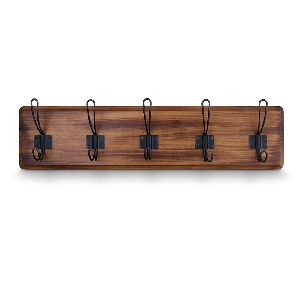 Wholesale Vintage Farmhouse Wall Mounted Wooden Entryway Coat Hook