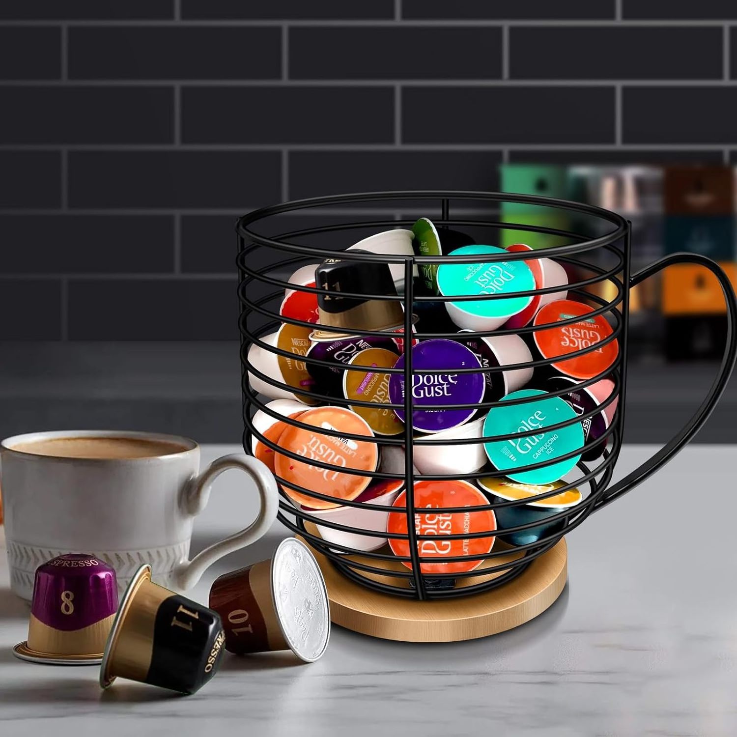 Coffee Pods Storage Organizer K Cup Holders Coffee Pod Holders for Counter