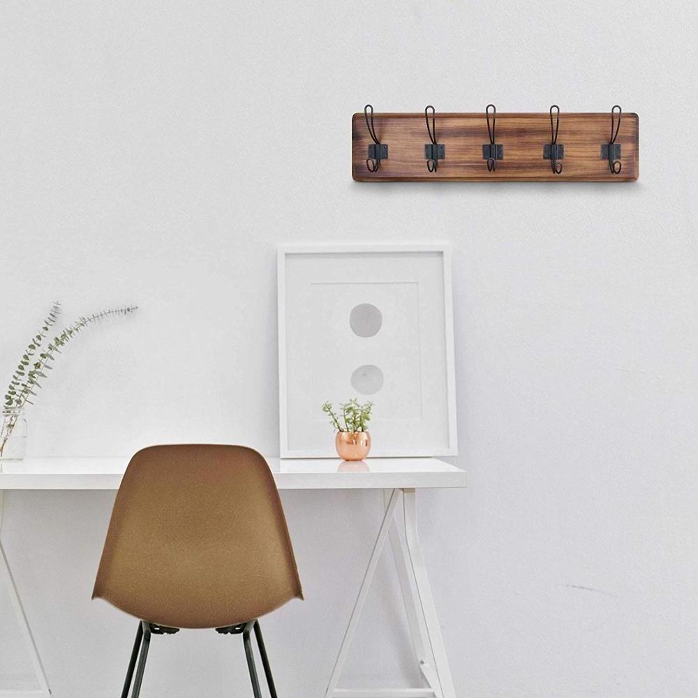 Wholesale Vintage Farmhouse Wall Mounted Wooden Entryway Coat Hook