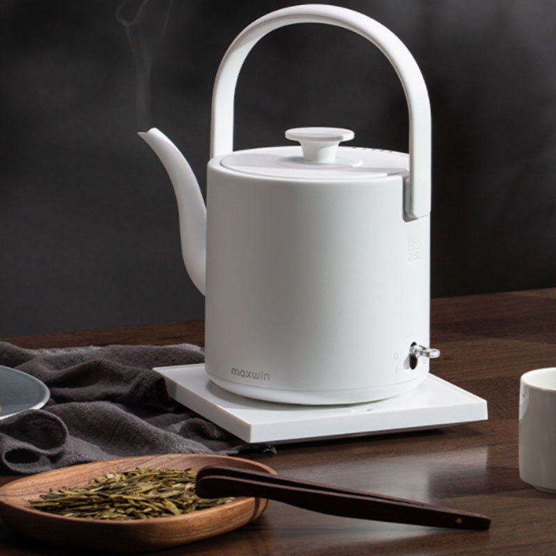 360 Degree rotational design retro style 0.8l portable stainless steel electric kettle