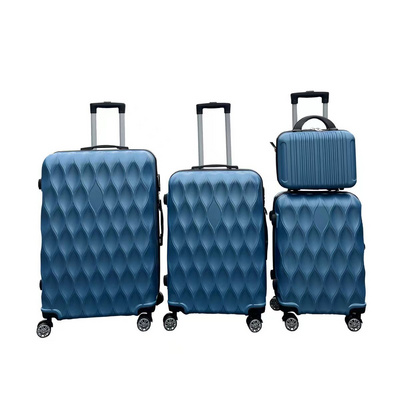 luggage sets suitcase on wheel spinner rolling luggage ABS+PC Customs lock travel suitcase set Carry on Luggage with Wheels