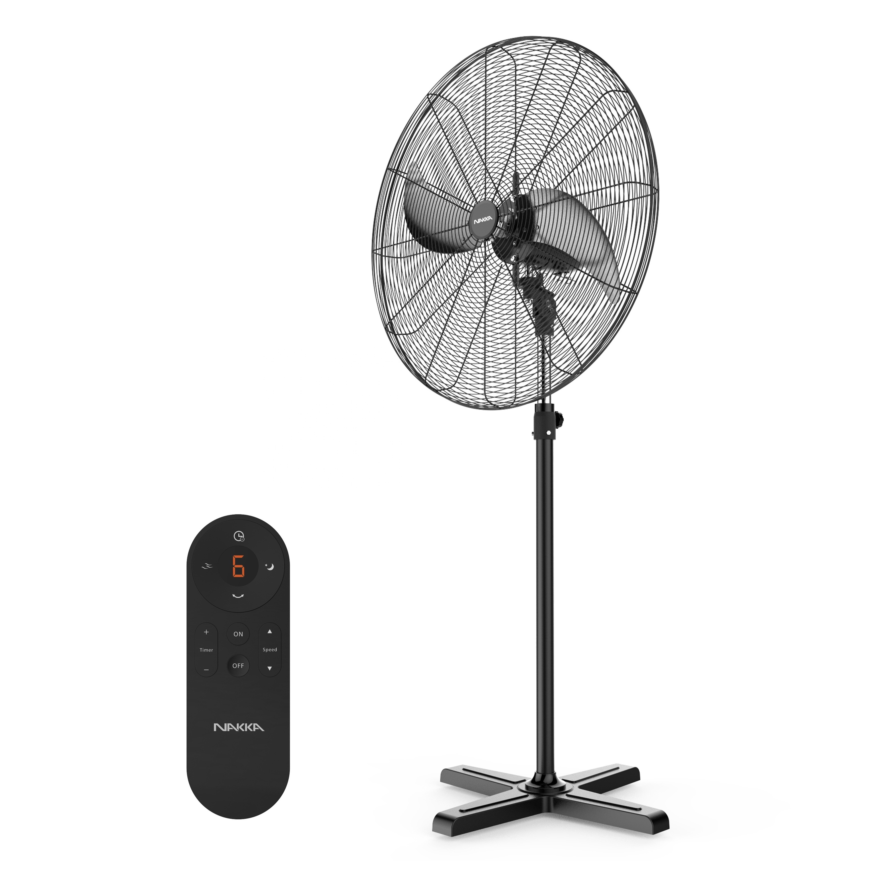 Durable Ball-bearings big bldc electric industrial 30 inches ox standing fan with remote