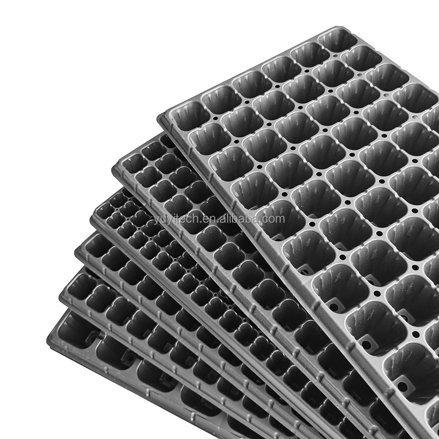 50 72 104 105 128 200 Cell Polystyrene Plastic Garden Nursery Seeder Flower Plant Seed Seedling Growing Plug Trays