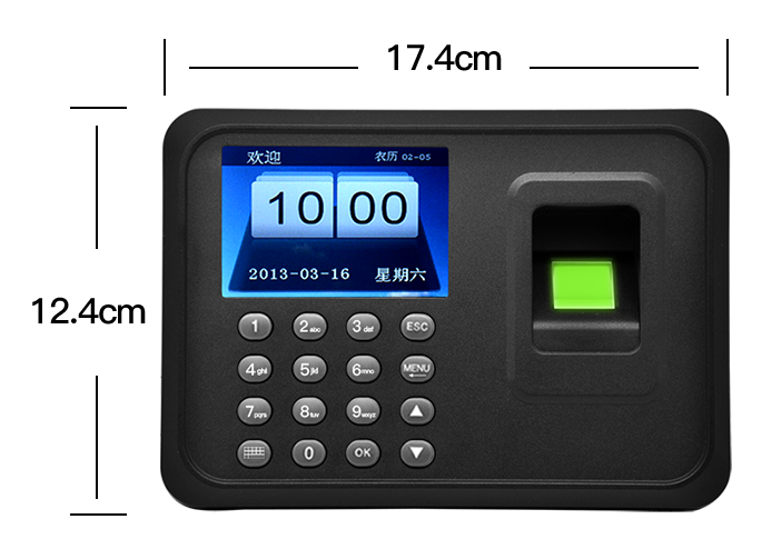 Danmini A6 Time Attendance Machine Biometric Fingerprint Recognition Scanner Devices Digital Fingerprint U Disk Oem Fingerprint