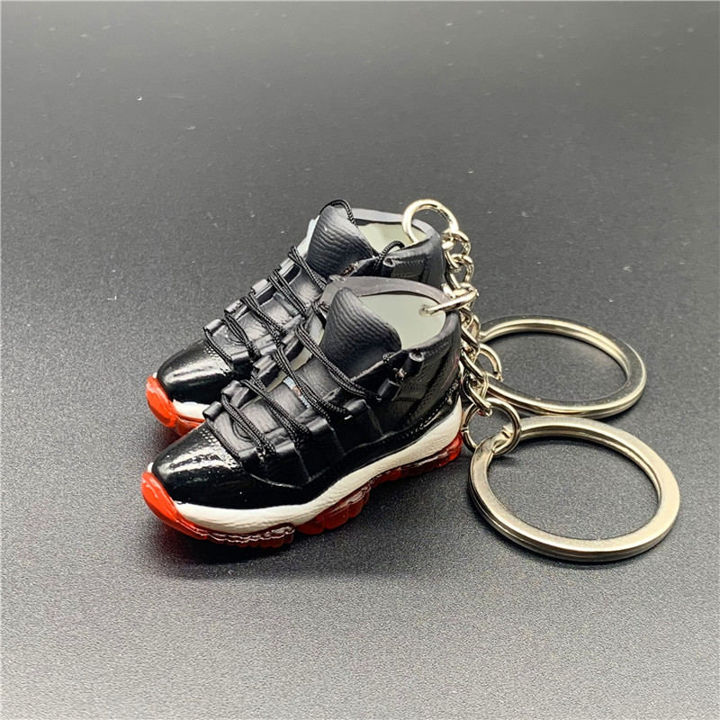 dropshipping 3d sneaker keychain sports Shoes Mini pvc yzy 350 v2 SB shoe keychain 3d sneaker