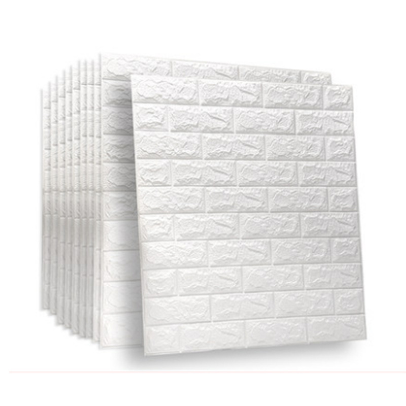 Roll Type Brick Pattern Wall Panel Waterproof And Moisture-proof 3D Three-dimensional Self-adhesive Wall Sticker