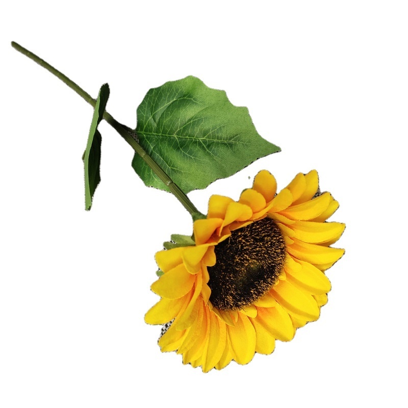 home decor Simulation dried flower pampas sunflower home wedding scene layout sunflower store window decoration 1 piece