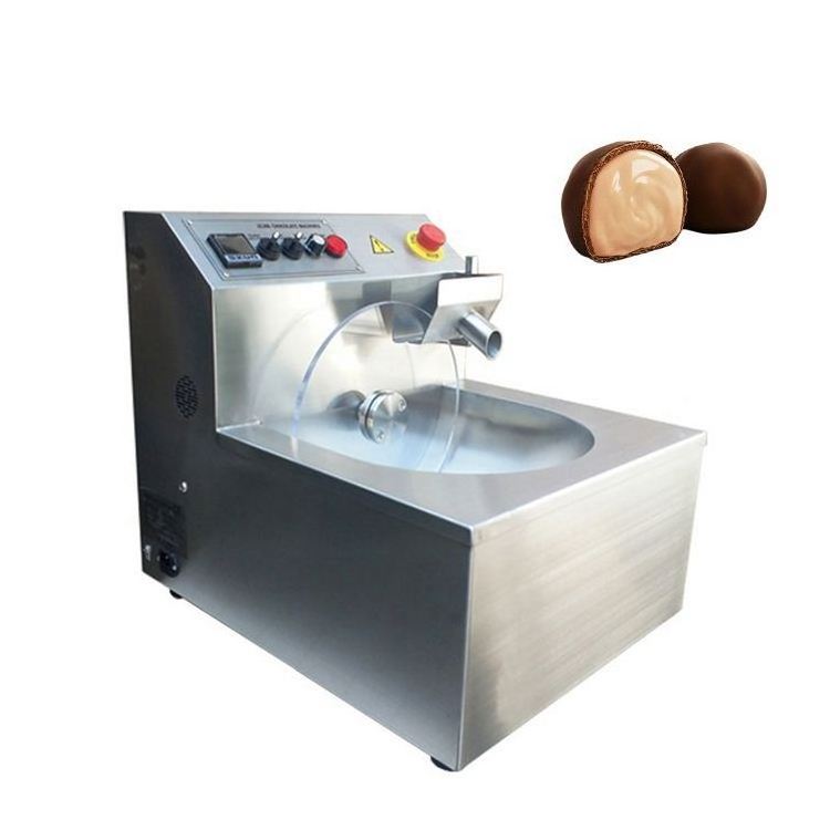 One Shot Depositor Chocolate Chips Machine  Mini Servo Driven Chocolate Moulding Line