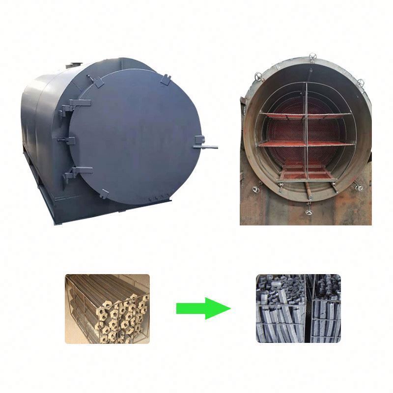 Charcoal stove coal carbonization furnace biochar making machine