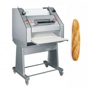 Commercial hotdog bread slicing sides smooth hamburg bread horizontal cutting machine Powerful function