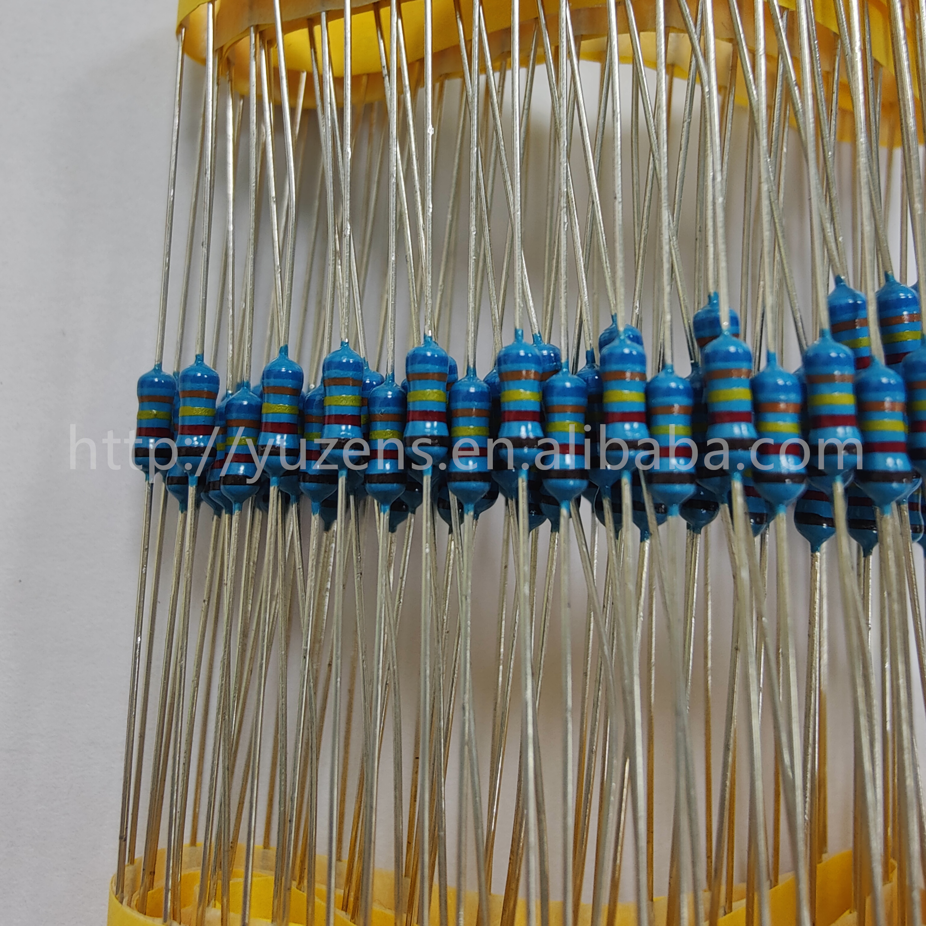 Metal Film Resistors 1/4W 63.4R 634R 6.34K 63.4K 634K Ohms 1%