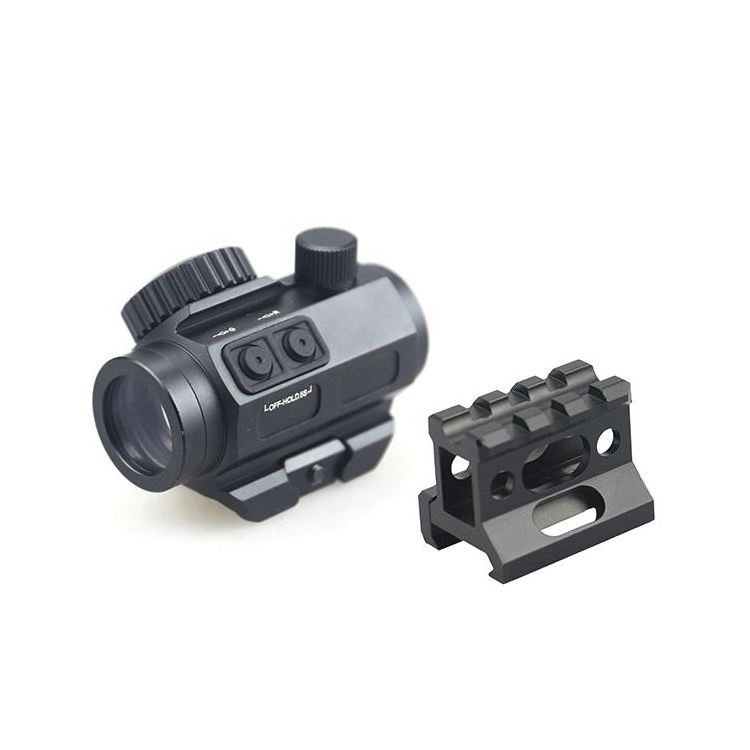 Tactical Mini 1X22 Red Dot Sight Keymod Red and Green Illumination Switching