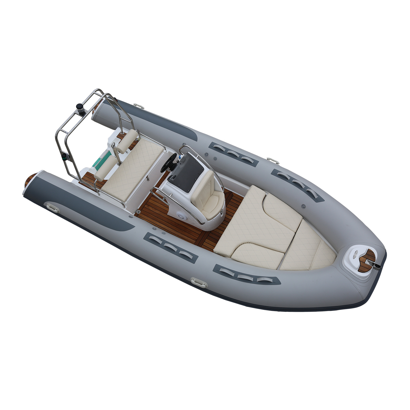 Haohai Rafting Hypalon Sport Cabin Cruiser Rigid Passenger rib Boat With Custom Made Logo