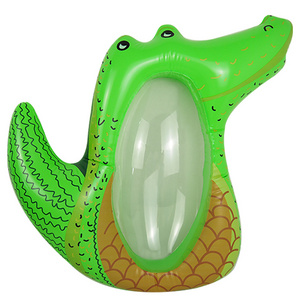 Wonderful Underwater Viewing Inflatable Snorkeling Float Kids Toys Inflatable Crocodile Outdoor Toys Summer