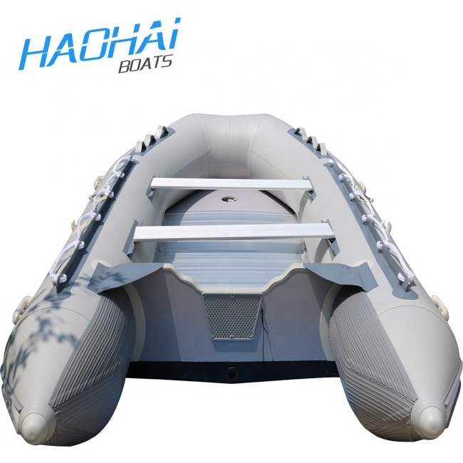 CE 4.3M PVC Folding Inflatable Fishing Dinghy Tender Boat for Sale