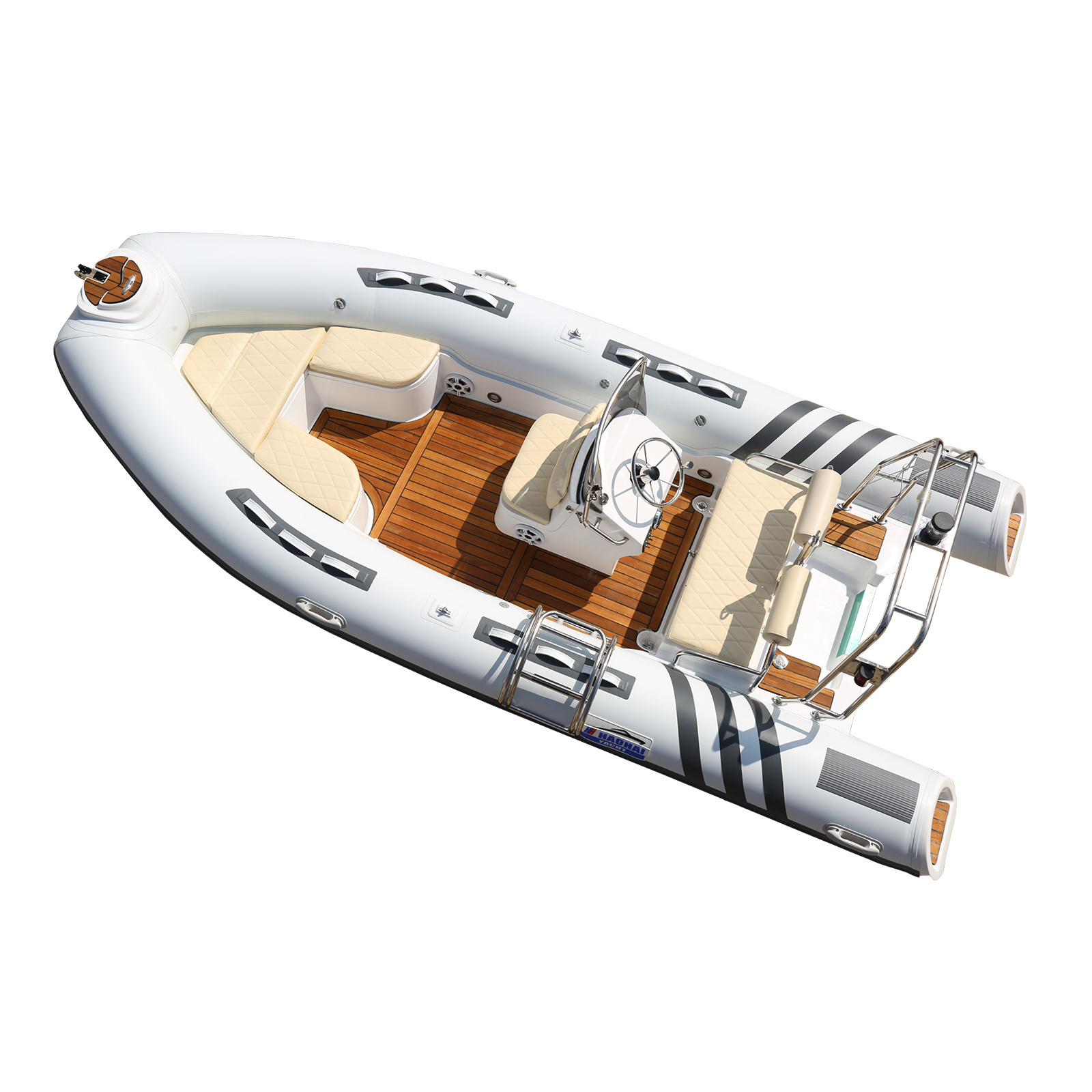 Ce Ponton Pedal Patrol Inflatable rib Boat With Motor