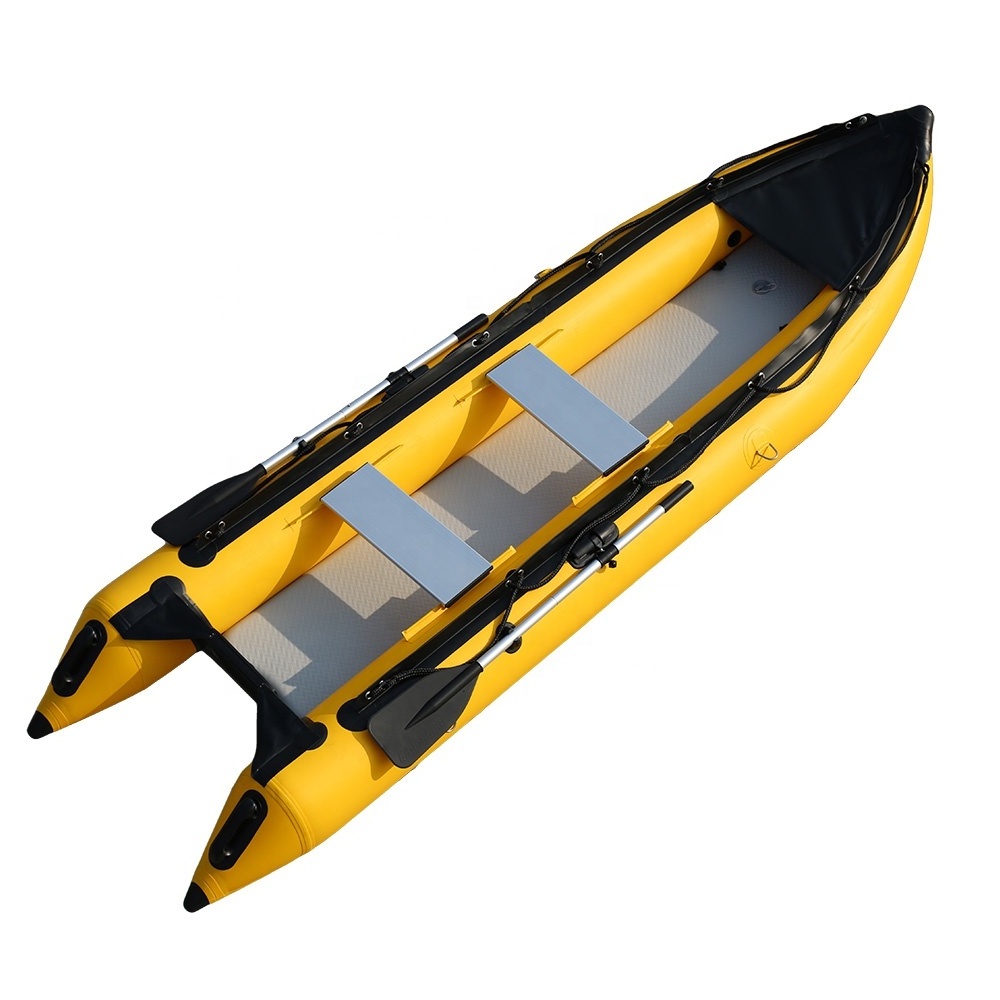 Qingdao Haohai 12ft Kaboat Inflatable rubber Kayak K365 kayaks for sale