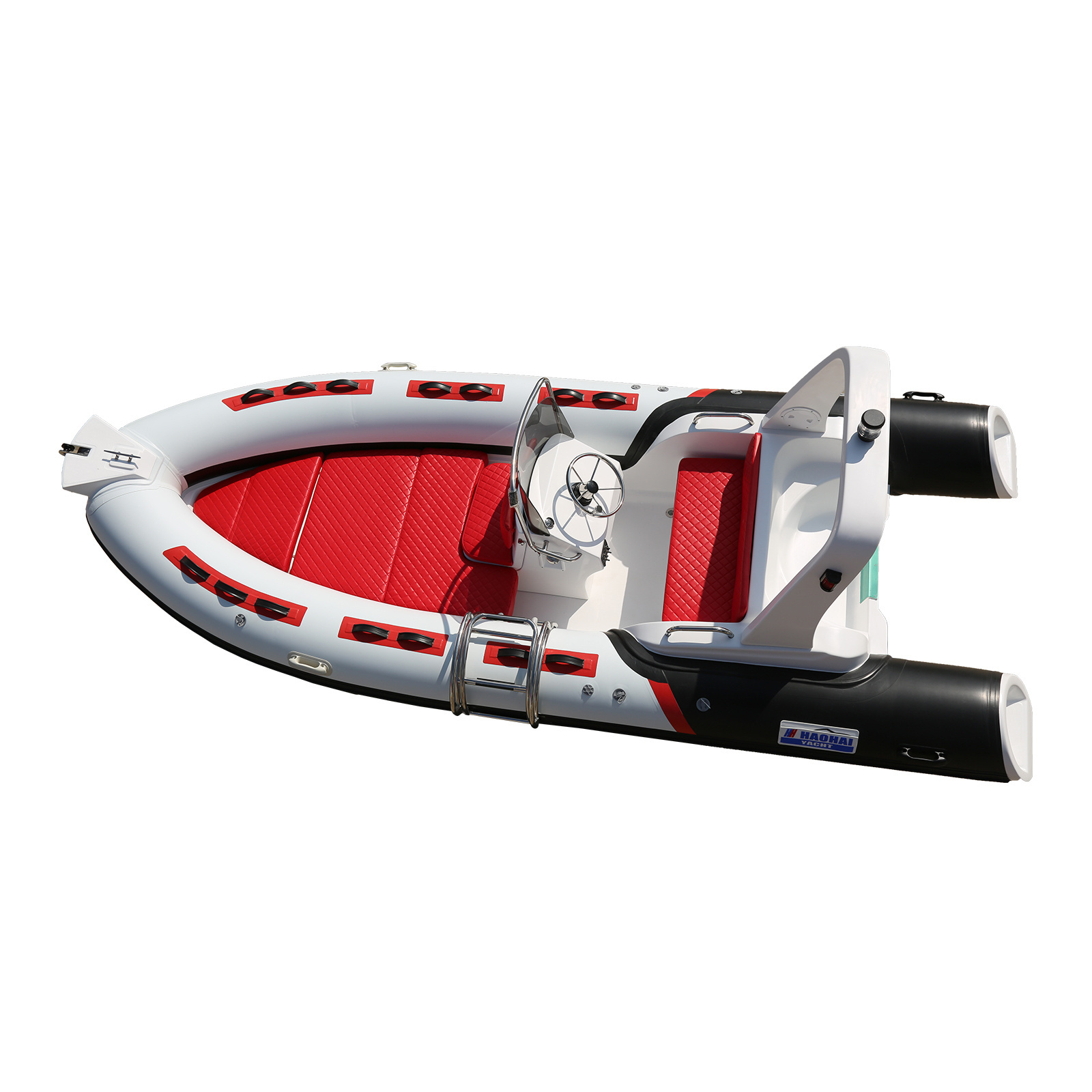 5.2m passenger inflatable  rib boat console boat with jockey seats RIB-520B