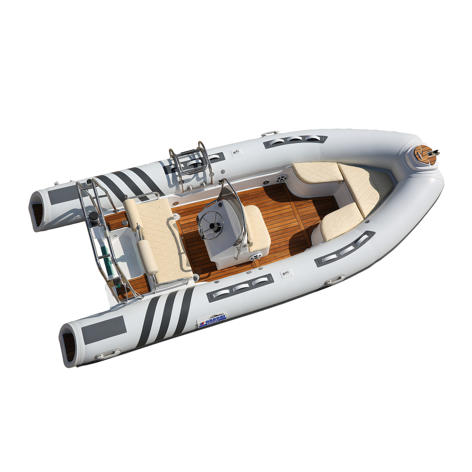 Ce Ponton Pedal Patrol Inflatable rib Boat With Motor