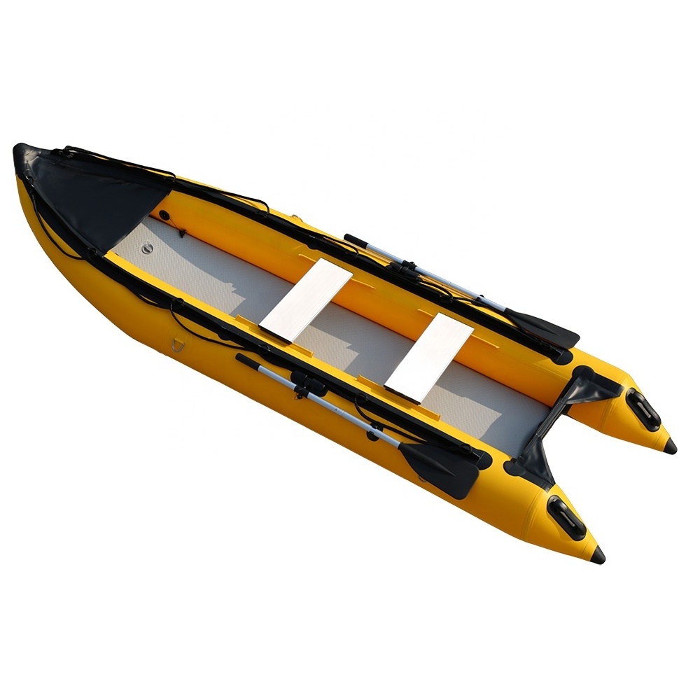 Qingdao Haohai 12ft Kaboat Inflatable rubber Kayak K365 kayaks for sale