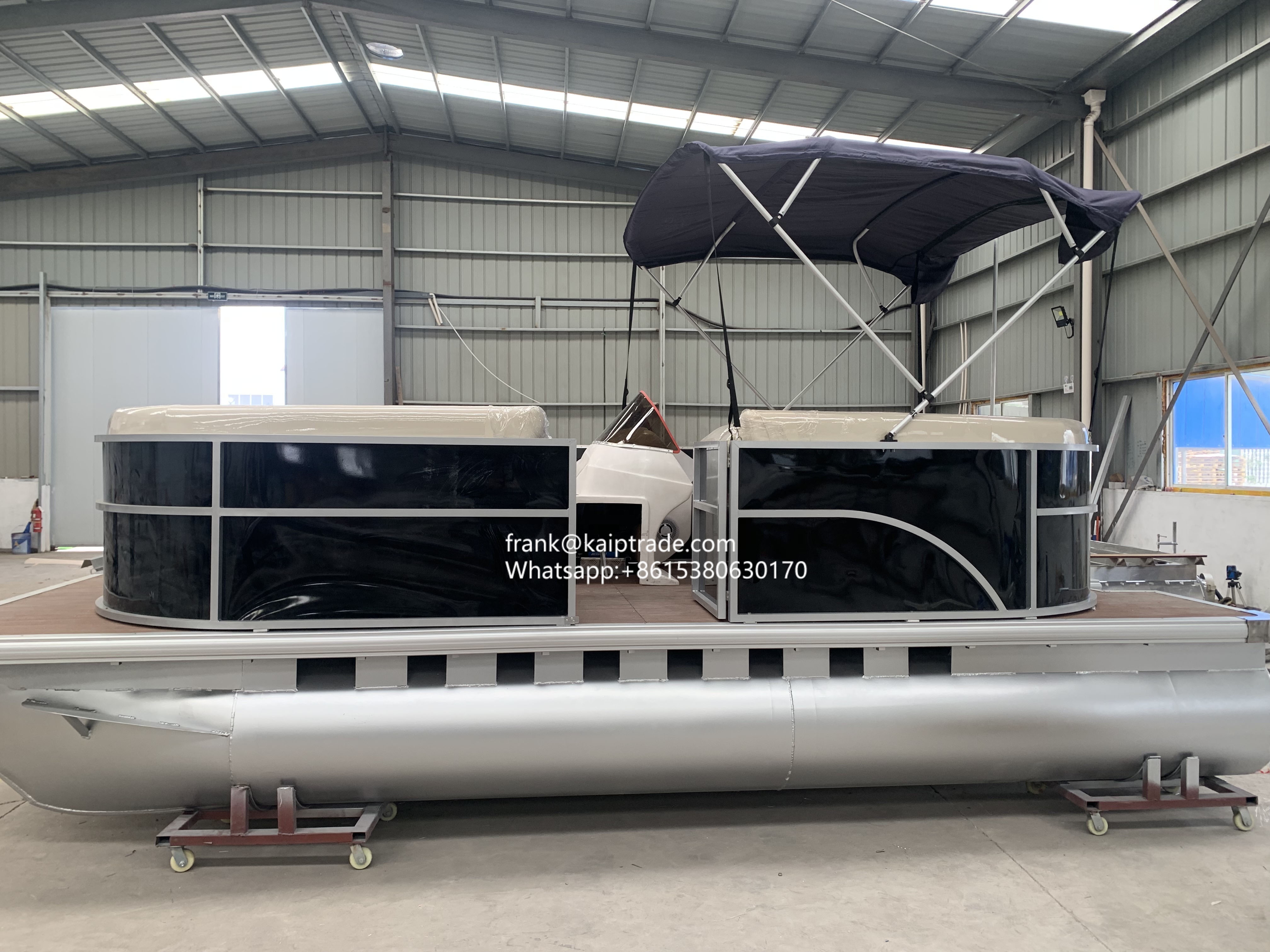 18ft twin hull aluminum tour zodiac boat China aluminum house tour boat pontoon yaht boat ships luxury