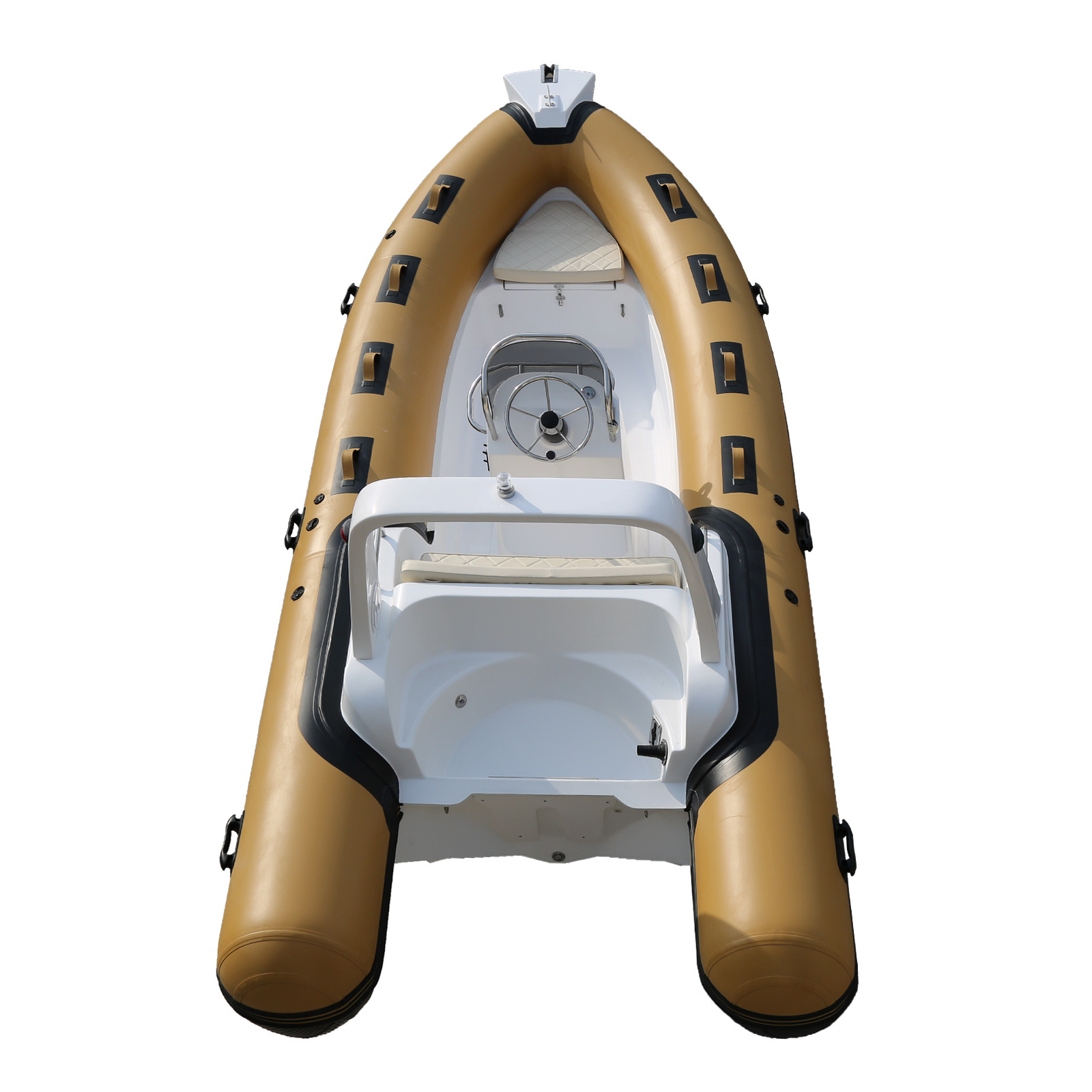 China Sailing Rubber Bateau Center Console Pvc Racing Rafting Hypalon Sport rib Boat For Entertainment