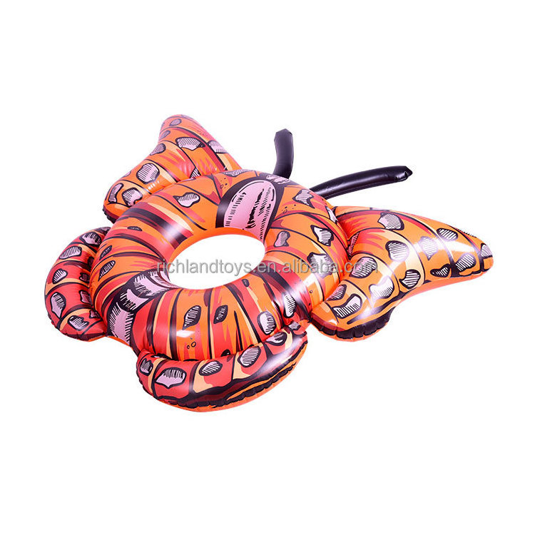 Factory Customization Brown  theme swim body ring swimming rings  inflatable pontoons tube