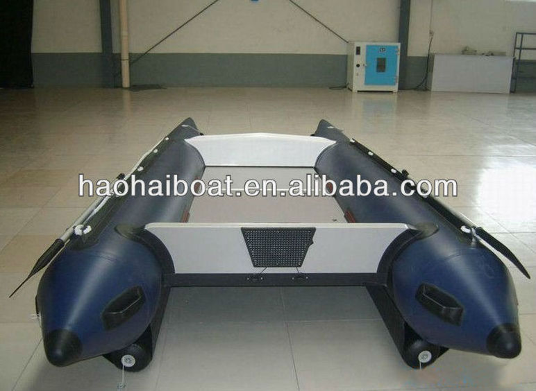 4 persons inflatable aluminum catamaran boat