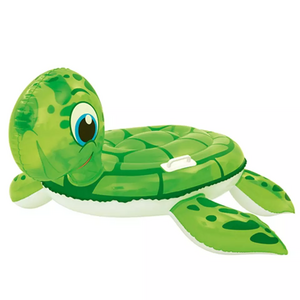 Summer Water Fun Inflatable Turtle Ride-on, Inflatable Tortoise Pool Float