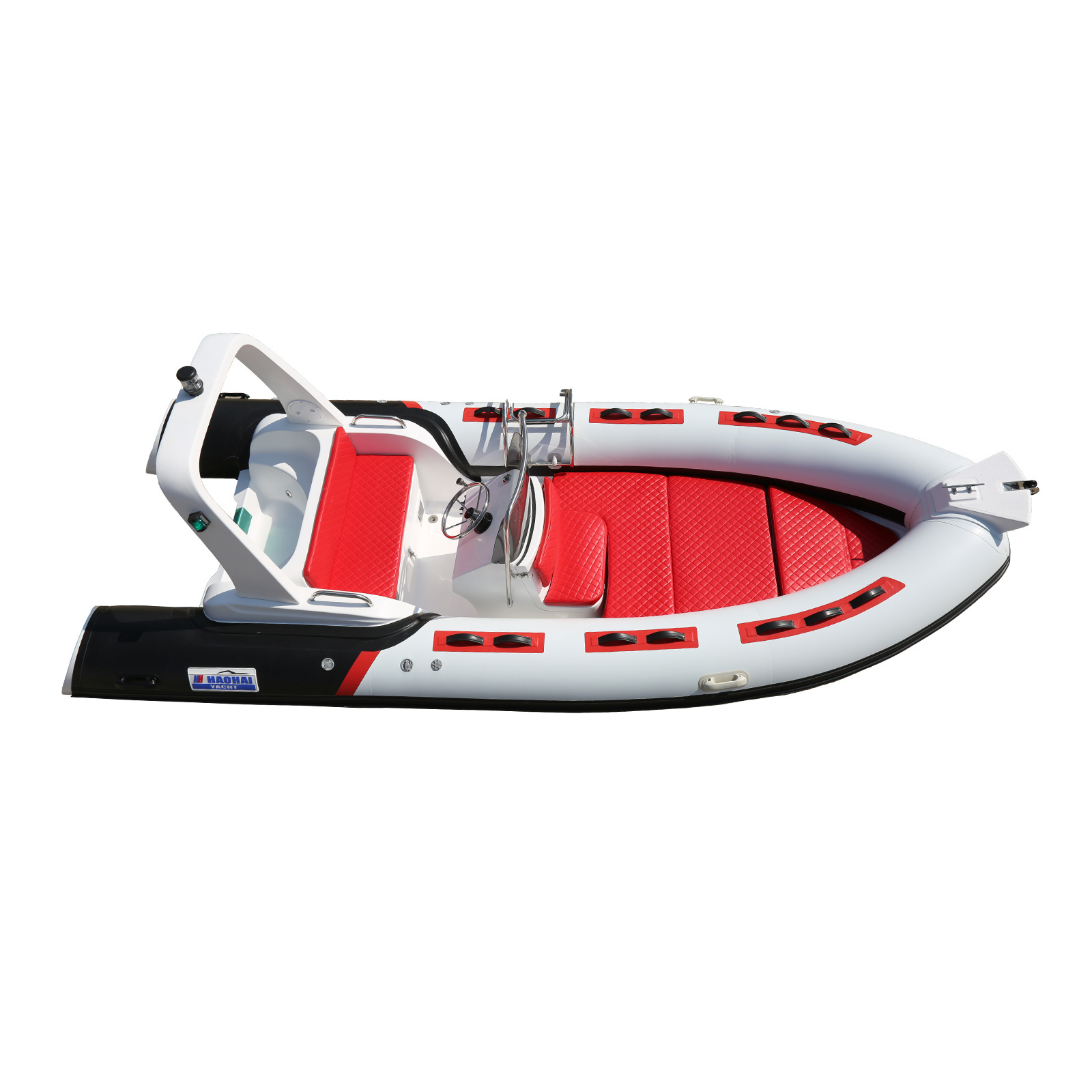 5.2m passenger inflatable  rib boat console boat with jockey seats RIB-520B