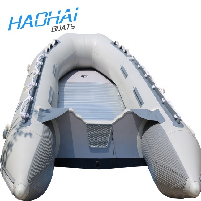 CE 4.3M PVC Folding Inflatable Fishing Dinghy Tender Boat for Sale