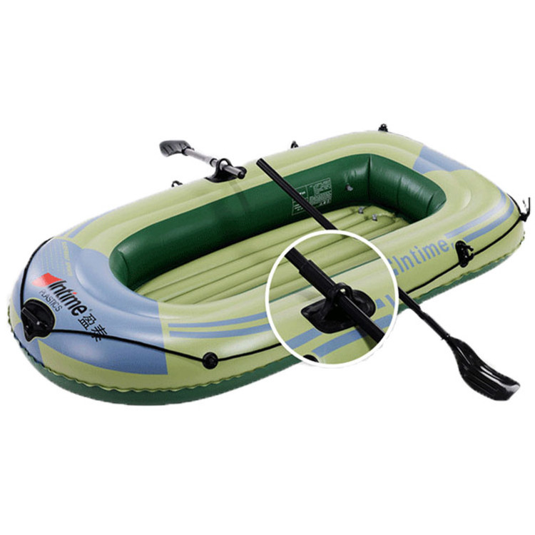 China Cheap 4 Person Seat PVC Intex Inflatable Fishing Boat For Family Outdoor Sports