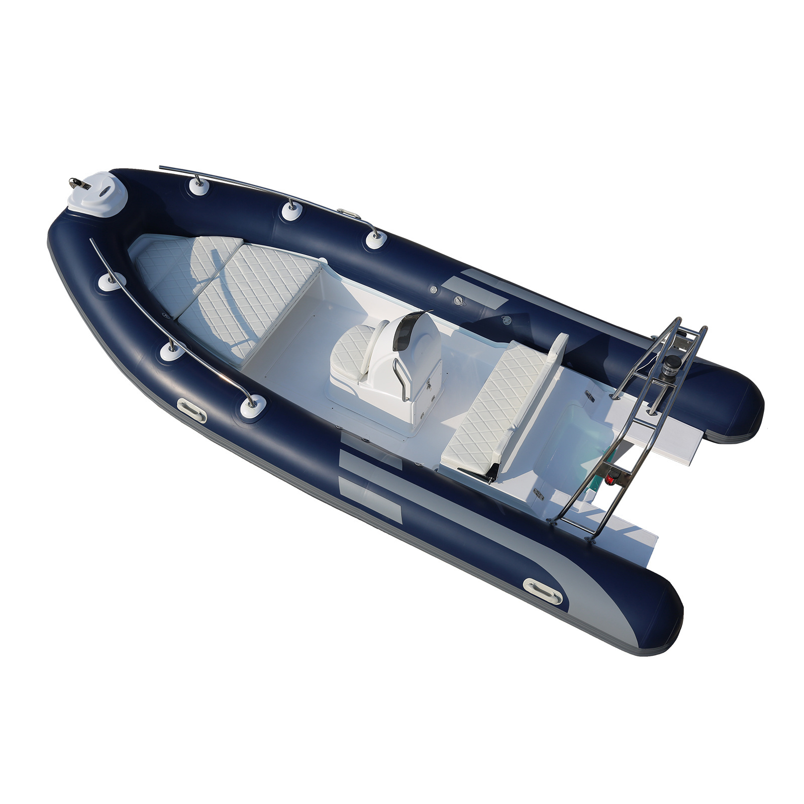 China Rowing Yacht Rib Fishing Fiberglass Motor Luxury Rigid new Pontoon Jet rib Boat With Custom Made Logo