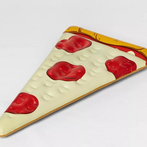 Customize  inflatable pizza slice pool float For Adult pool raft