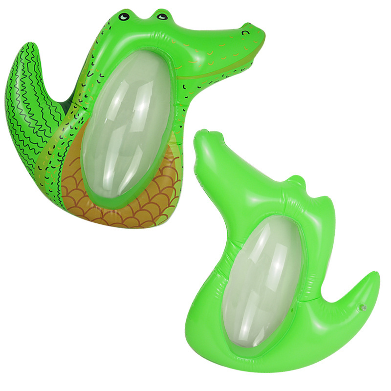 Wonderful Underwater Viewing Inflatable Snorkeling Float Kids Toys Inflatable Crocodile Outdoor Toys Summer