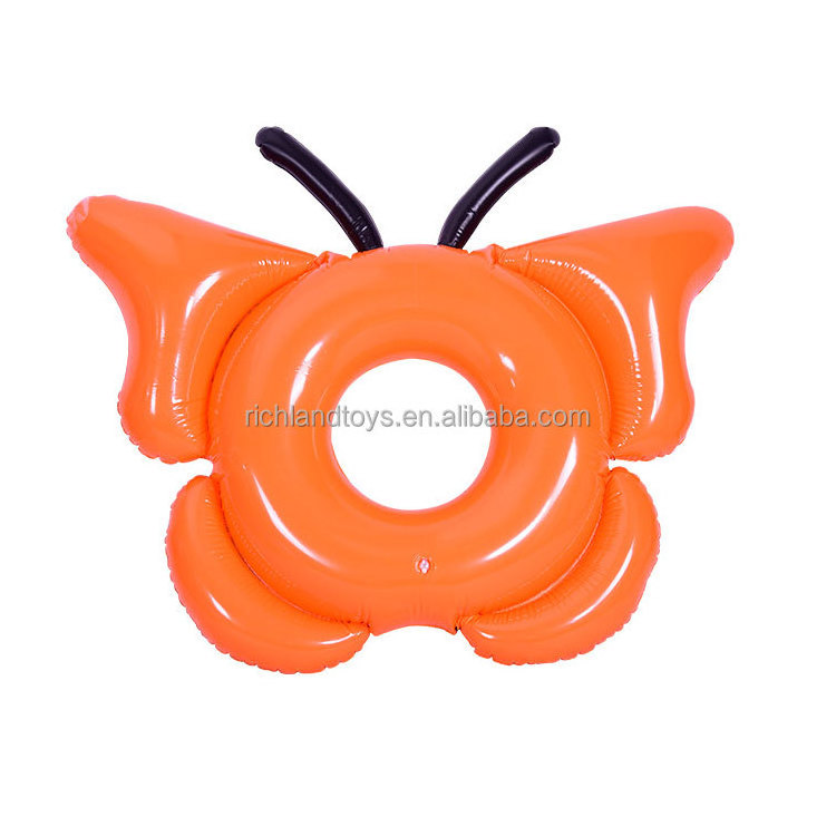 Factory Customization Brown  theme swim body ring swimming rings  inflatable pontoons tube