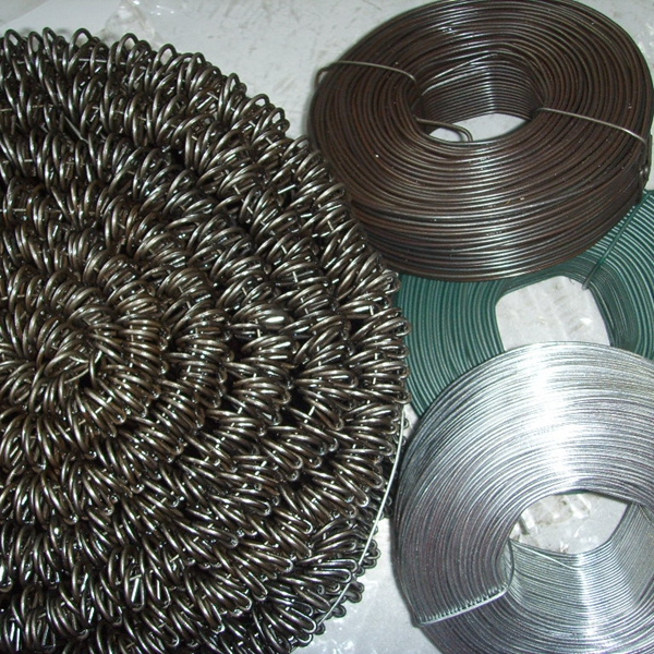 16 gauge black annealed double loop tie wire (Anping factory)