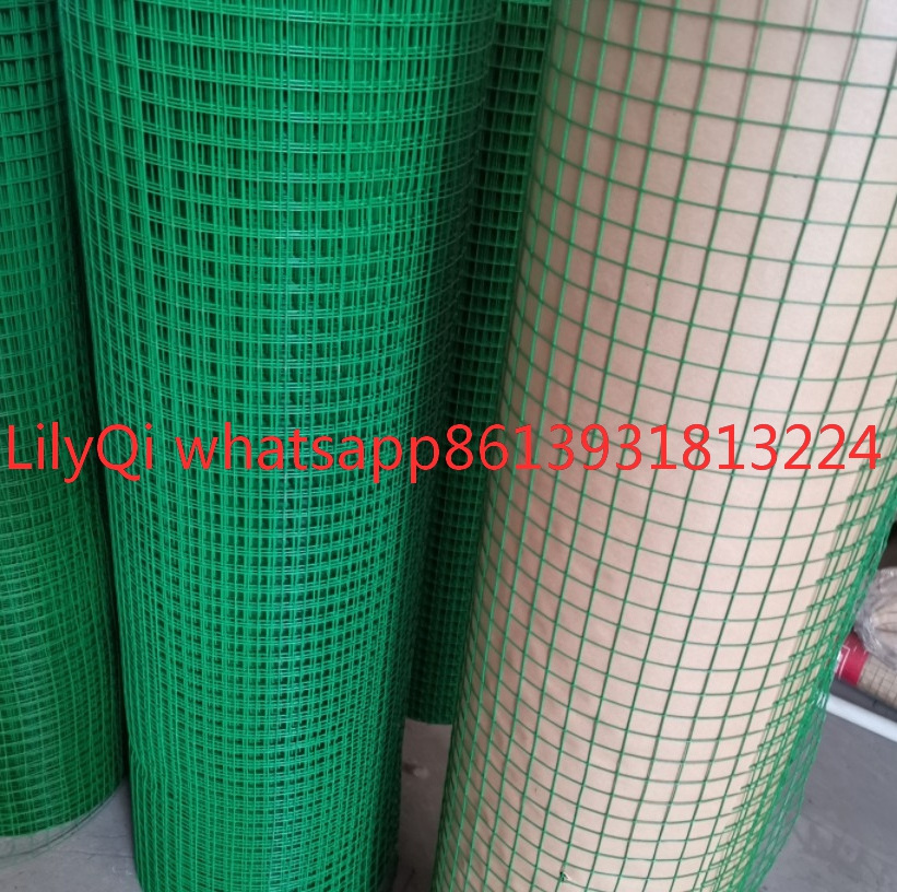 2.5 gauge galvanized welded wire mesh epoxy coated for cage pet mesh wire stock